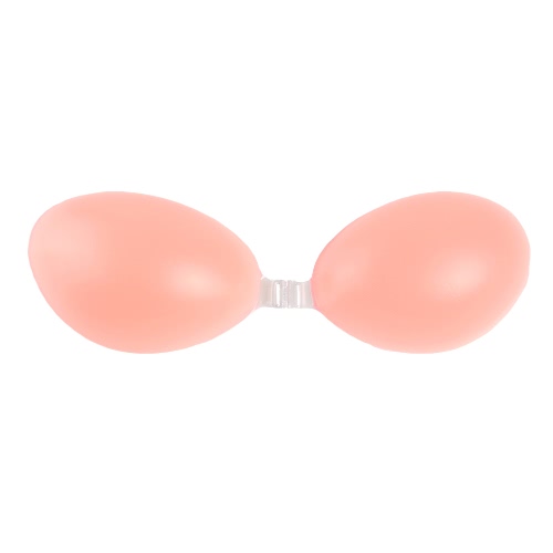 Sexy Women Silicone Self-Adhesive Invisible Bra Push Up Strapless Backless Bralette Stick Gel Intimates Underwear