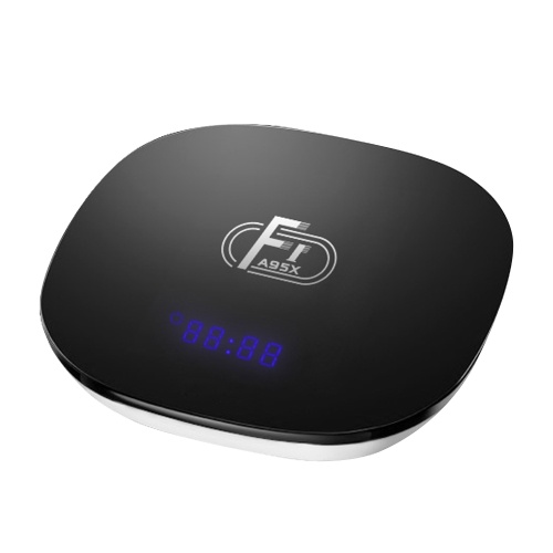 A95X F1 Android 8.1 TV Box Amlogic S905W Smart TV Set Top box Control remoto Quad Core VP9 H.265 2GB / 16GB 2.4G WiFi 100M LAN HD Reproductor multimedia HD Pantalla LED