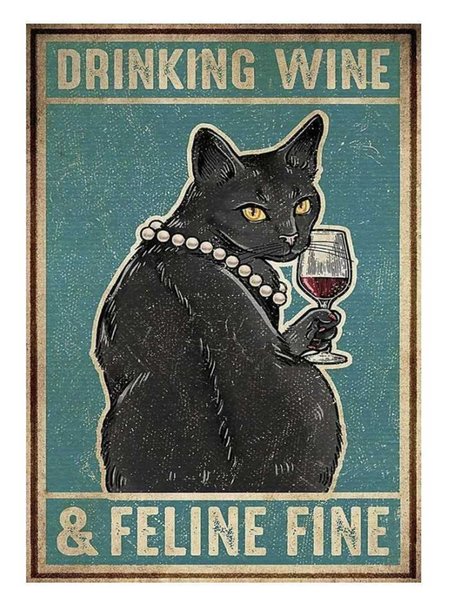 CAT Anime Toilet Paper Your Butt Napkins My Lady Satin Portrait Poster Metal Retro Vintage Tin Sign Bar Decor Poster 40x30CM 03