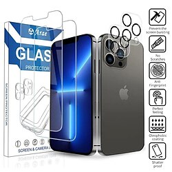 [Pack 22] Téléphoner Protection Écran  Protecteur D'objectif D'appareil Photo Pour Apple iPhone 14 Pro Max Plus 13 12 11 Mini X XR XS 8 7 Verre Trempé Haute Définition (HD) Antidéflagrant miniinthebox