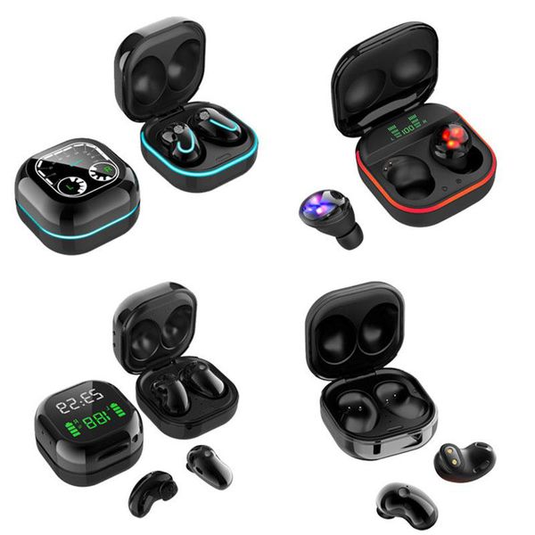 Smart Bluetooth Earphones Mini In-Ear Headset Touch Bluetooth Stereo S6 Plus