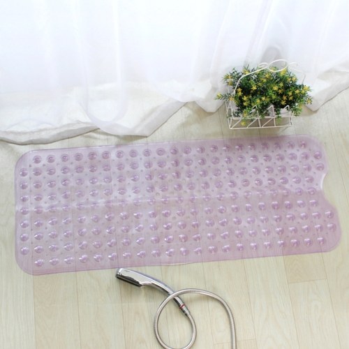 Estera de bañera antideslizante de PVC de 16 * 39 pulgadas