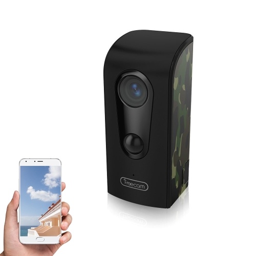 FREECAM Wireless HD 720P Cámara WiFi inalámbrica activada por movimiento