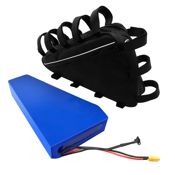 72V Battery 48V52V 40AH Ebike Pack 60v 20AH 50AH Triangle Battery Huge Capacity 2000W SuperPowerful 18650 Cell