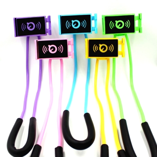 Le téléphone accrochant paresseux de cou tient le support de support de téléphone portable de collier