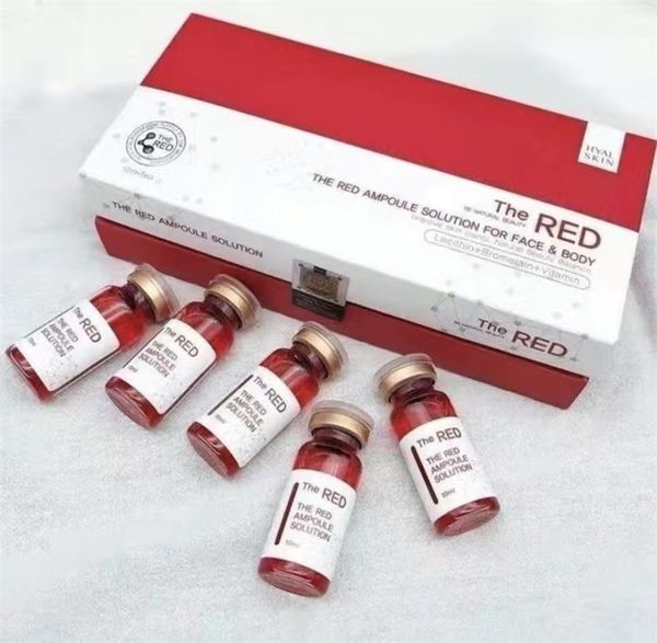 The RED Ampoule Solution Lipolytic injection dissolve fat lipolysis ampoule Lipolab