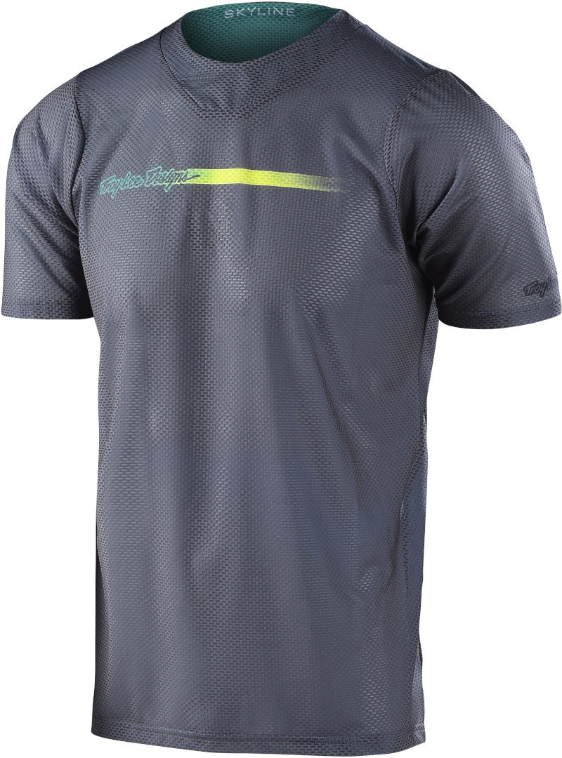 Troy Lee Designs Skyline Air Channel Bicycle T-Shirt, grey, Size L, grey, Size L