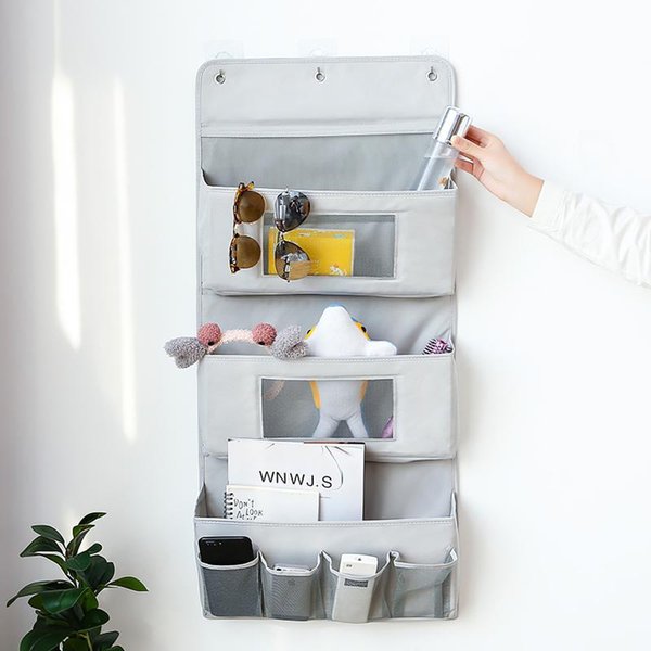 Storage Boxes & Bins Hanging Organizer For Cosmetics Oxford Cloth Wall Bag Door Closet Bathroom Organization
