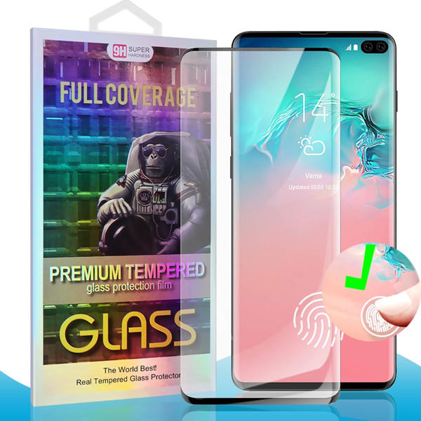 Case Friendly Tempered Glass Screen Protector For Samsung S22 Ultra Galaxy Note 20 Plus S10E S21 5D Full Coverage Touching Unclock NO HOLE with retail Packing