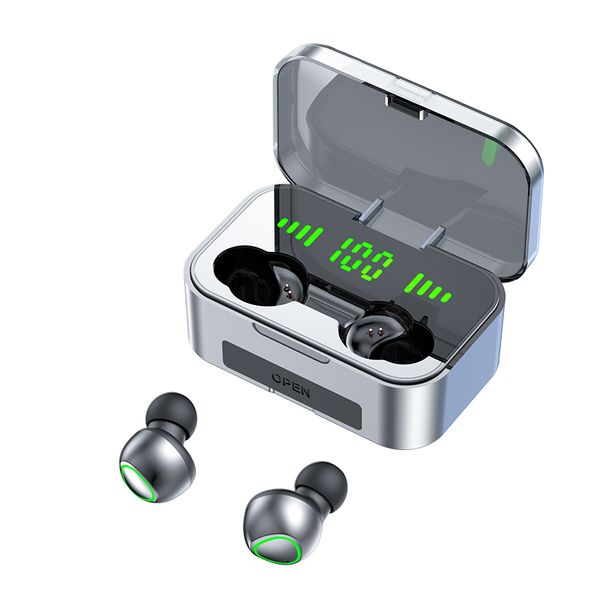 TWS YD02 wireless Headphones Upgrade Chip 5.3 Bluetooth Earphones LED Display HIFI sound In-ear Earbuds With Powerbank Type-C faster Charging