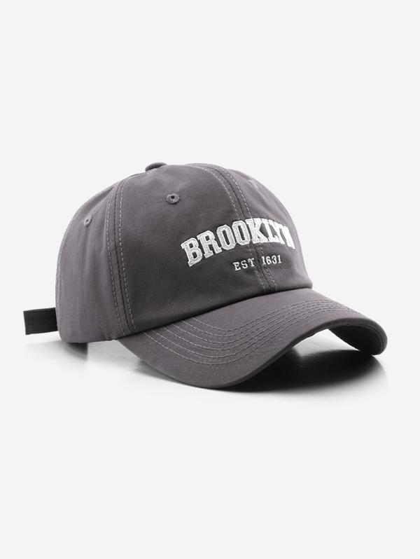 Gorra de Béisbol con Bordado de Letras de Sol