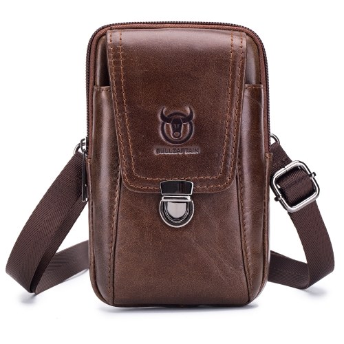 Hommes en cuir taille ceinture sac téléphone pochette sac voyage bandoulière sac à bandoulière Pack sac à main portefeuille