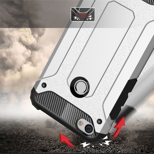 For Xiaomi Redmi Note 5A Case Slim Fit Dual Layer Hard Back Cover Bumper Protective Shock-Absorption & Skid-proof Anti-Scratch Case 5.5 inch