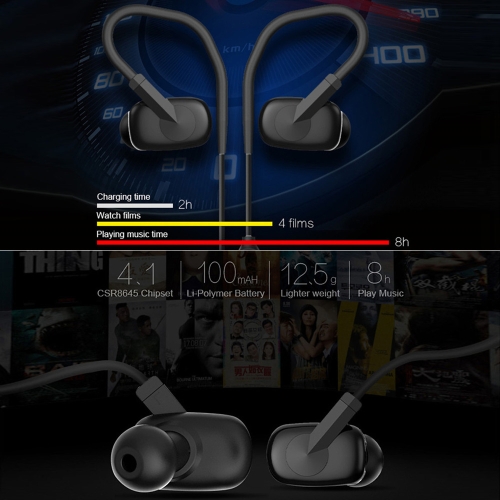 W2 Wireless Sport Earphone In-ear Stereo