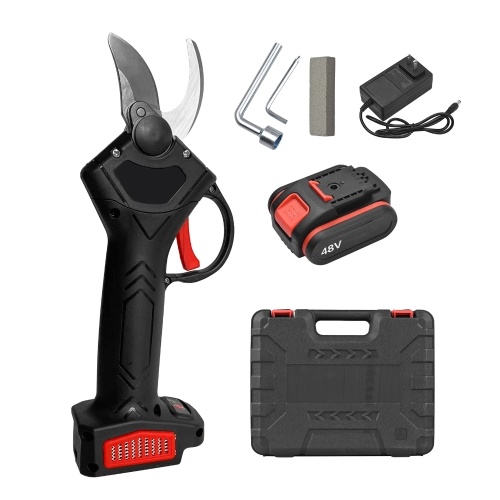 Sécateur électrique sans fil 48V Cisailles de jardin portables