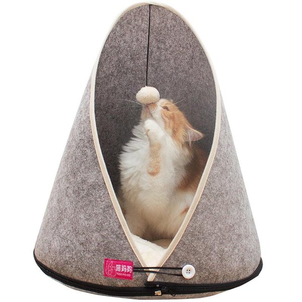 Cat Beds & Furniture HEYPET Bed Cats House Pet Mat Dog For Puppy Kitten Supplies