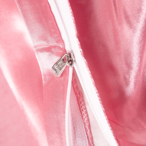 Silk-like Bedding Set Well-made Soft Silky Smooth Duvet Cover & Pillowcase Sets Nice Home Textiles