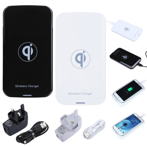 5V Qi juhtmeta laadija saatja Pad/Mat jaoks Nokia Lumia920 LG Nexus4 HTC 8 X rahvusvaheline väljaanne I9300 N7100 UK pistik valge