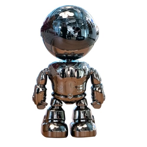 Caméra IP Robot intelligente 1080P, caméra de sécurité sans fil à la maison intelligente panoramique/inclinaison intérieure avec Vision nocturne détection de mouvement accès à distance stockage de cartes Audio bidirectionnel Cloud/TF