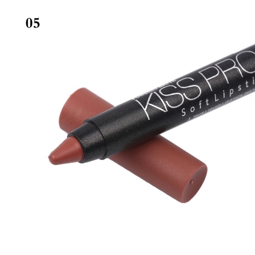 MENOW Waterproof Powdery Matte Kiss Proof Soft Lipsticks With Sharpener