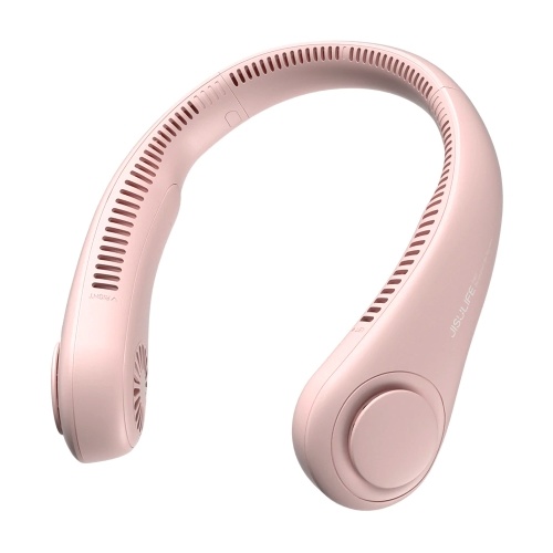 JISULIFE Ventilateur de cou portable Ventilateur sans pales sans fil pour femmes