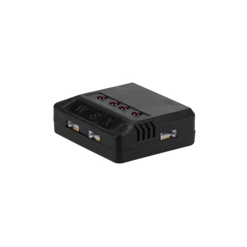 Super Fly 4 piezas 3.7V 520mAh Li-po de Pilas con 4 en 1 cargador Conjunto de JJRC H37 HUBSAN H107P RC Quadcopter