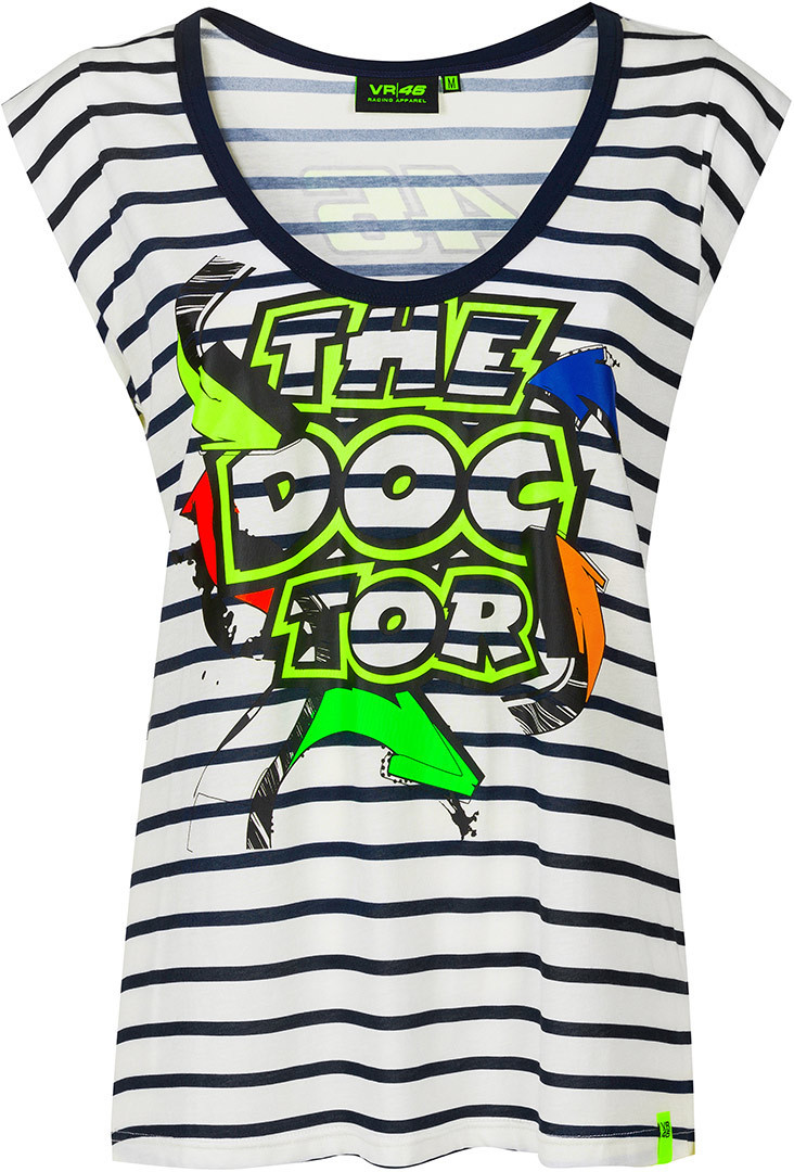 VR46 Street Art T-shirt Dames Bleu L