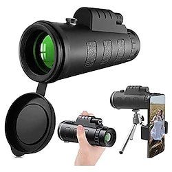 Monocular Telescope Dual Focusing Adjustment Low Light Night Binocular Spotting Scope Hunting Watching Outdoor Tools miniinthebox
