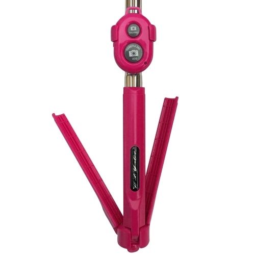 Wireless BT Stainless Steel Selfie Stick