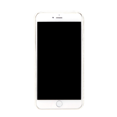 Ultrathin Lightweight Plastic Fashion Shell Case Protective Back Cover for iPhone 6 Plus Quilt Rhombus White