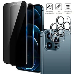 [Pack 22] Téléphoner Protection Écran  Protecteur D'objectif D'appareil Photo Pour Apple iPhone 14 Pro Max Plus 13 12 11 Mini X XR XS 8 7 Verre Trempé Haute Définition (HD) Accessoire de Téléphone miniinthebox