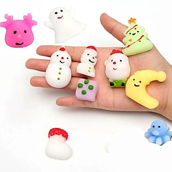 68pc Antistress Squishy Animal Toys Stress Relief Toys Mochi Animals Toys Cute Mini Animals Cat Kawaii Decompression Toy Gift miniinthebox