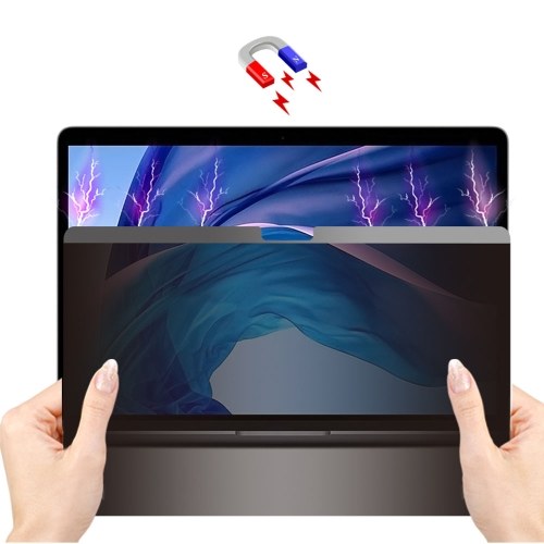 Filtre d'écran de confidentialité magnétique Film anti-UV Film anti-éblouissant givré à haute transmittance Compatible avec Macbook Air 13
