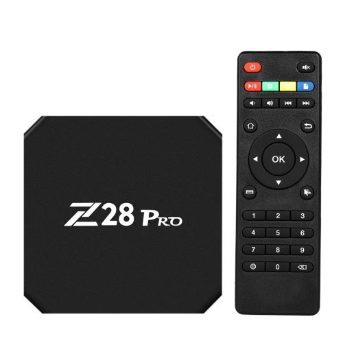 RK3328 / Quad Core / 64 bit / UHD / / VP9 / H.265 / 2.4G / 5G WiFi / BT 4.1 / Pantalla de visualización