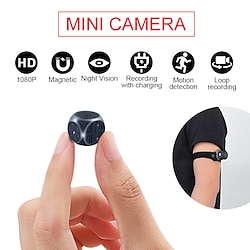 MD21 Mini dice Camera HD 1080P Sensor Night Vision Camcorder Motion DVR Micro secret cam Sport DV Video small tiny Cameras gift Lightinthebox