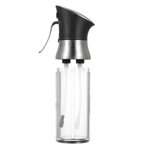 Oil Sprayer and Vinegar Sprayer 2-in-1 Good Quality Olive Oil Sprayer Barbecue Marinade Spray Bottle Fine Mist Vinegar Sprayer Dispenser for BBQ Good Seasoning Tools