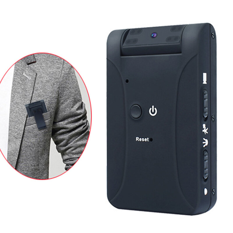 XANES® MD17 Full HD 1080P Infrared Night Vision Vlog Camera for Youtube 180° Rotation Motion Sensor Camcorder Wearable C