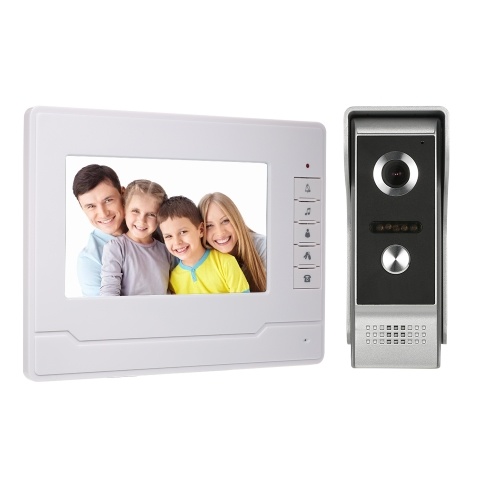7 pulgadas TFT-LCD Color Pantalla Videoportero