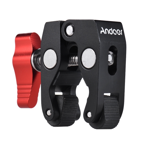 Andoer Crab Alicates Clip Super Clamp con 1/4 