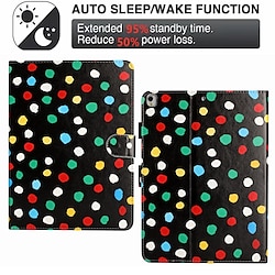 Tablet Case Cover For Apple 11 9.7 iPad Air 5th 4th 10.9 ipad 9th 8th 7th Generation 10.2 inch iPad Air 3rd 10.5'' with Stand Flip Card Holder Graphic Geometric Pattern TPU PU Leather Lightinthebox