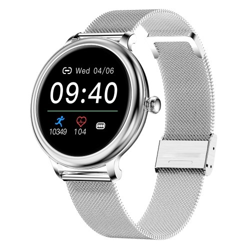 Montre intelligente à écran tactile de 1,09 pouce pour femmes