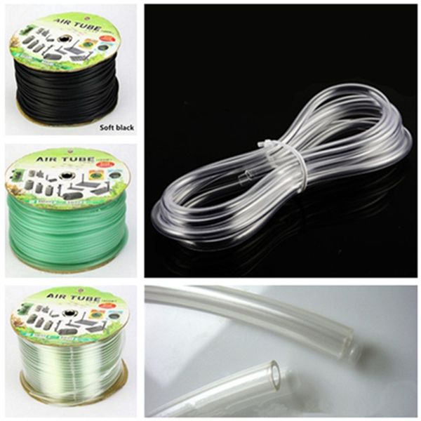 5M /Lot Aquarium Air Pump Flexible Airline Tubing 4mm Co2 System PVC Air Tube Clear Plastic Hose Pipe