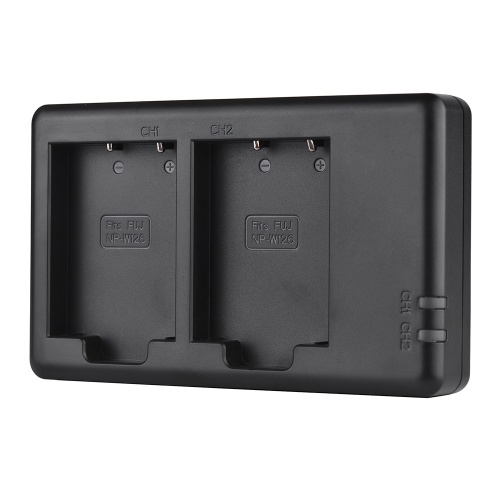 Cargador USB dual FB para batería NP-W126 para Fujifilm FinePix HS50EXR X-T20 X-X10 X100 X-X1 X-X X1 X-X X1 X-X X1 X1 X-X1 X-X1