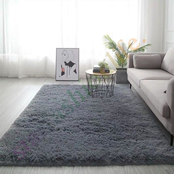 Plush Fur Carpet Livingroom Soft Shaggy Carpets Kids Room Hair Rugs Bedroom fluffy Rug Sofa Coffee Table Floor Velvet blanket Anti-slip Decor Mat Modern Large mats