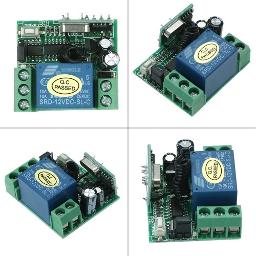 433MHz DC12V 1CH RF Wireless Remote Control