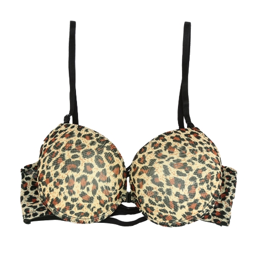 New Fashion Women Bra Front Closure Underwire Support Padded Cups Multiple Straps Sexy Underwear