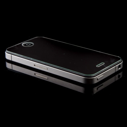 T-GLAS lisatasu karastatud klaasist ekraan kaitsmega, iPhone 4, 4s vein punane