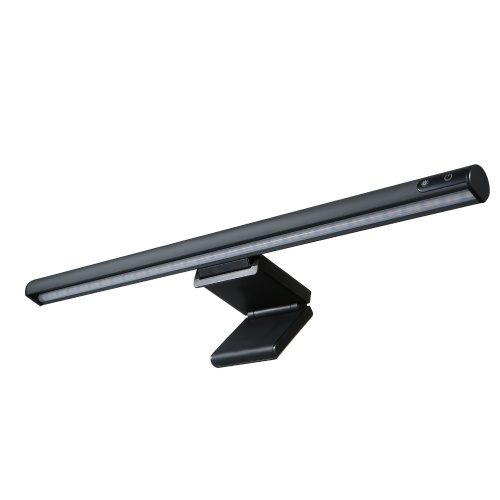 Écran de moniteur de LEDs lumière suspendue Port USB-Type C / 3 couleurs changement de température / luminosité réglable en continu réglable avec fonction de mémoire Portable pour salle d'étude / café / usage quotidien à la maison