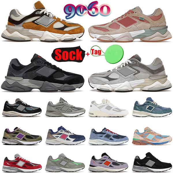990v3 Running Shoes Designer 990 v3 Mens Women 9060 Trainers Grey MiUSA Teddy Santis Marblehead Incense Workwear JJJJound Navy Sea Salt Sneakers Outdoor Sports 36-45