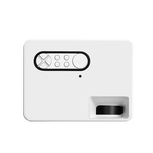 1080P Mini HD Proyector Portátil LED Luz USB Puerto AV para Office Home Theater Al aire libre Enchufe de la UE